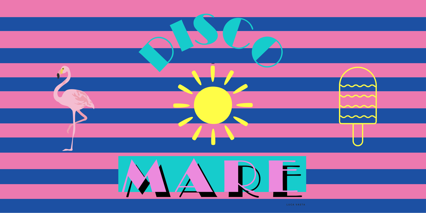Disco Mare – Strandhandtuch
