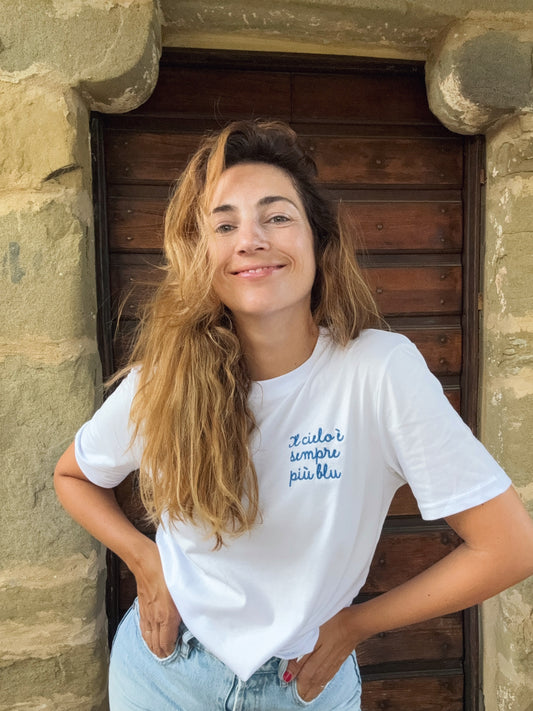 T-Shirt "Il cielo è sempre più blu"