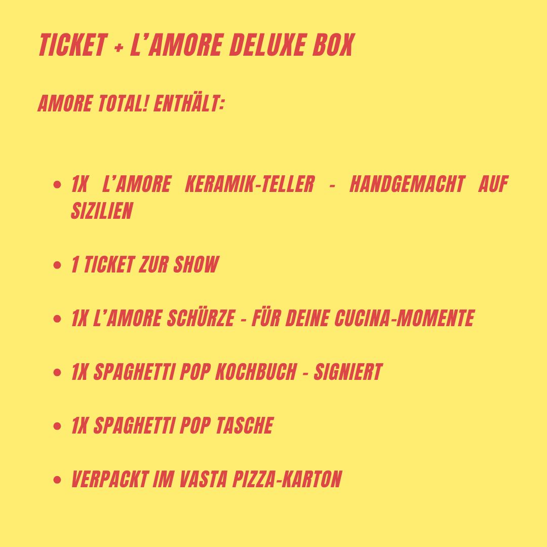 MÜNSTER | 5.03.2026 | Spaghetti Pop Tour Bundles