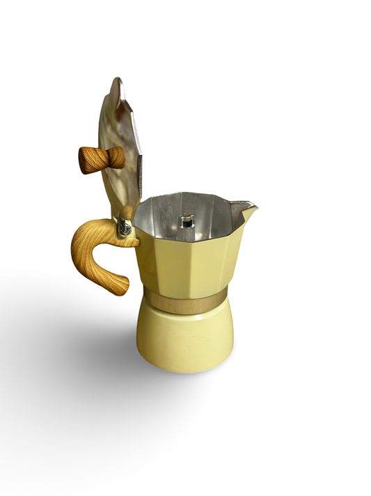 Klassischer achteckiger Moka-Kaffeekocher